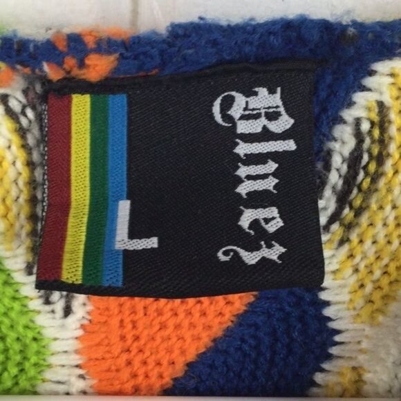 Bluez 3D Knit Sweater, Size Large - Picture 3 of 9